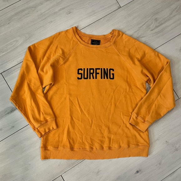 Free People Retro Brand “SURFING” Sweatshirt - Picture 3 of 9